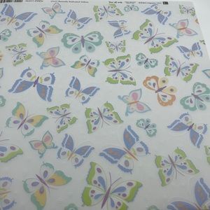 12” x 12” Butterfly Embossed Vellum One Sheet Must Bundle